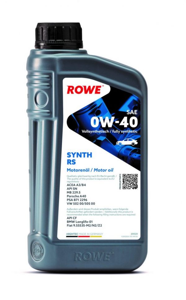 ROWE Motoröl 0W-40 (1l) - G-TECH Engineering GmbH